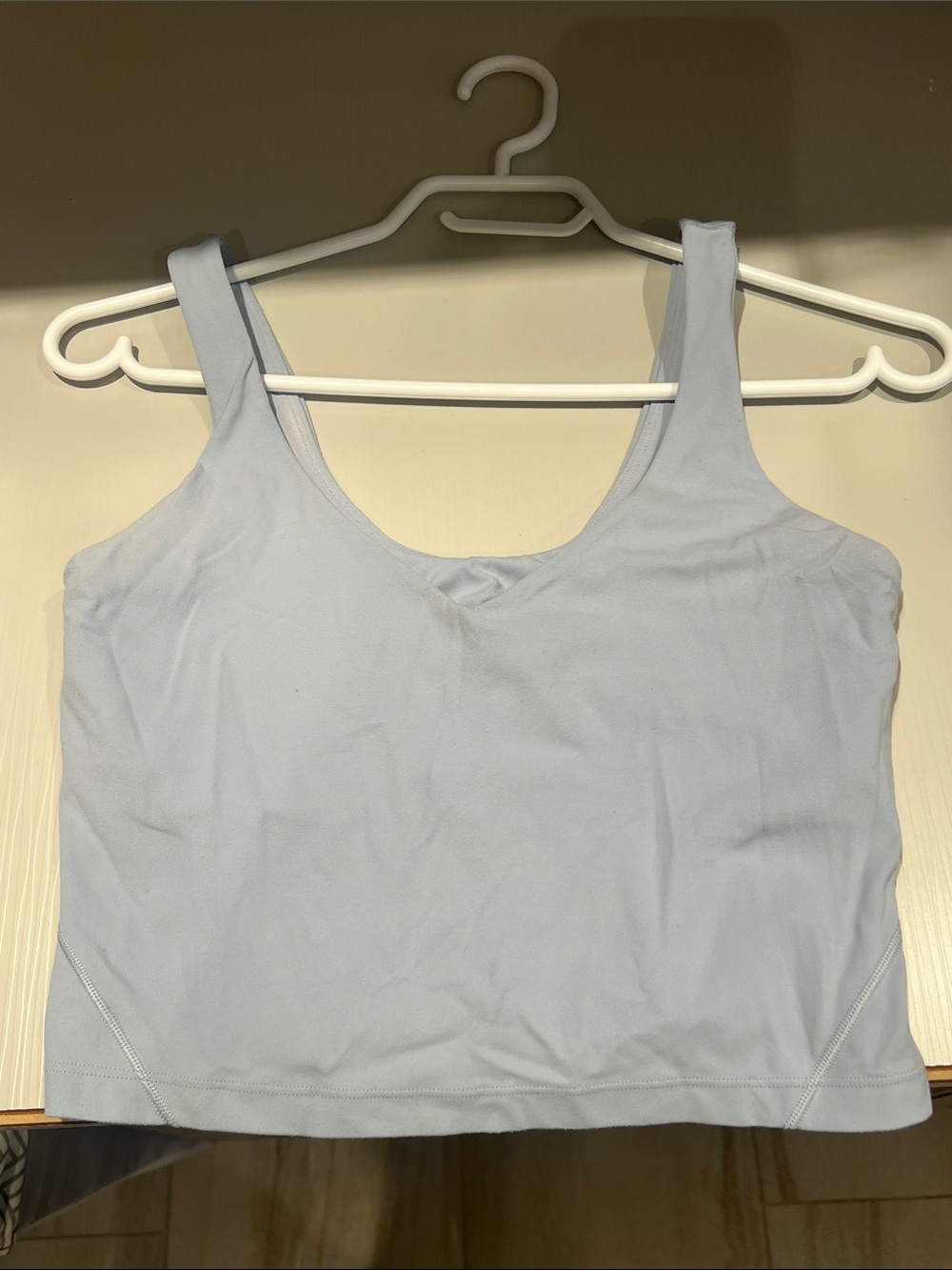 lululemon athletica Light Blue Tank Top